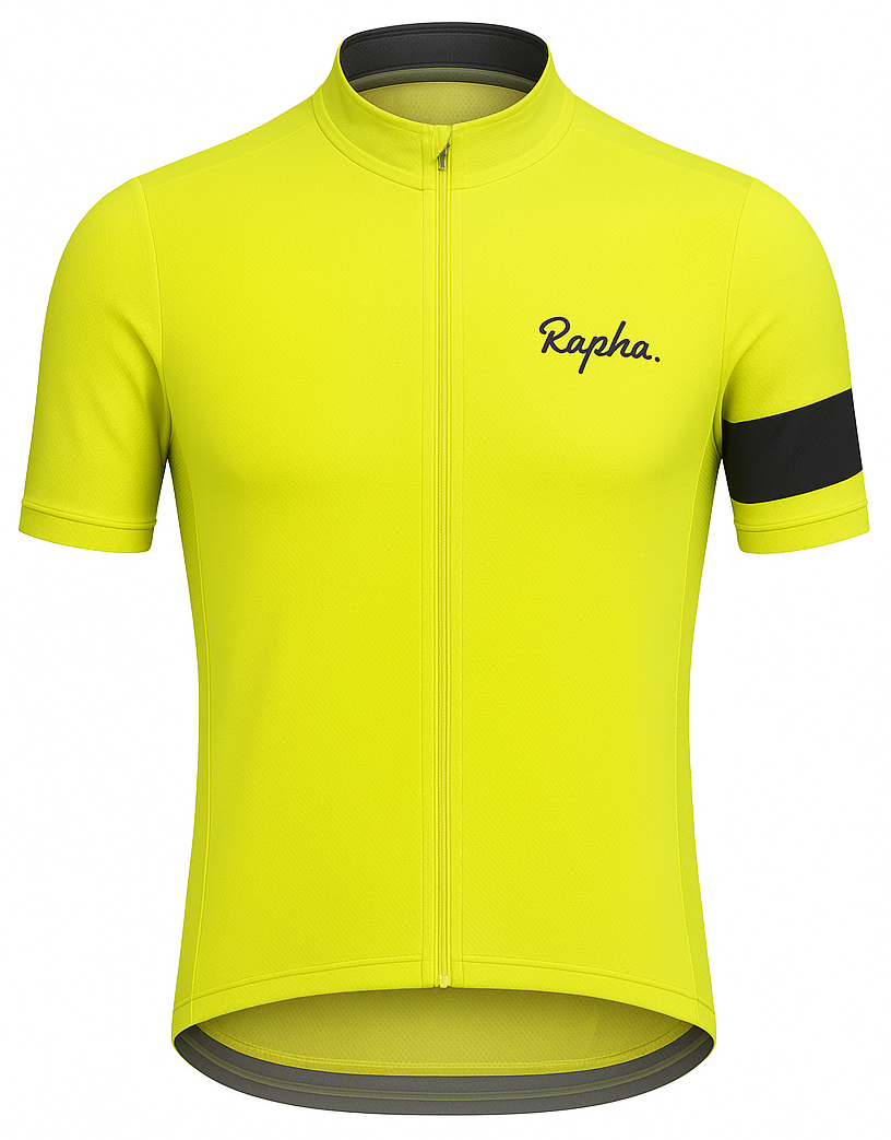 Pre-owned Rapha Super Lightweight Men’s Jersey - M - Yellow  in Very Good condition