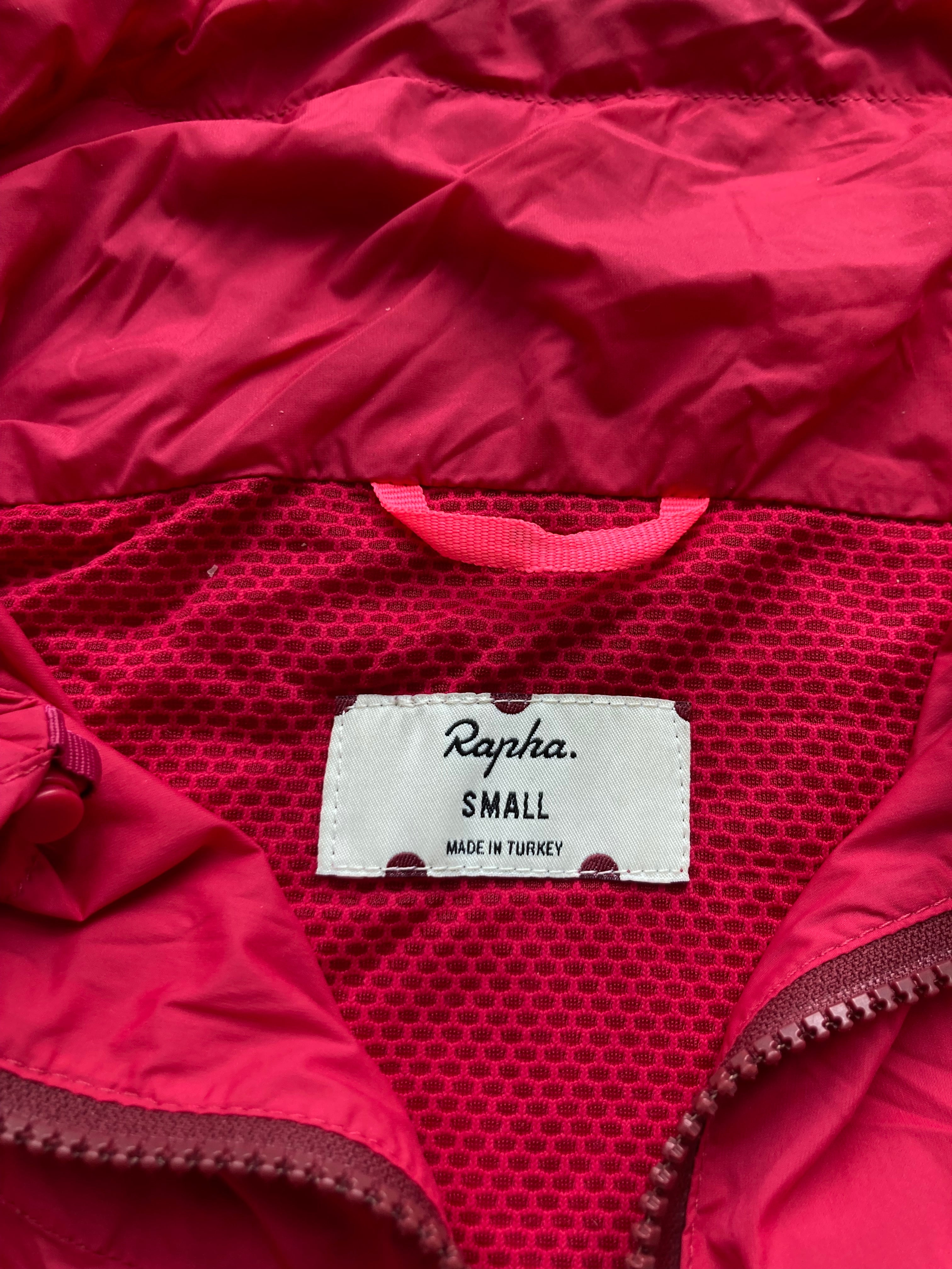 Pre-owned Rapha Commuter Bomber Women’s Jacket - S - Red  in Very Good condition