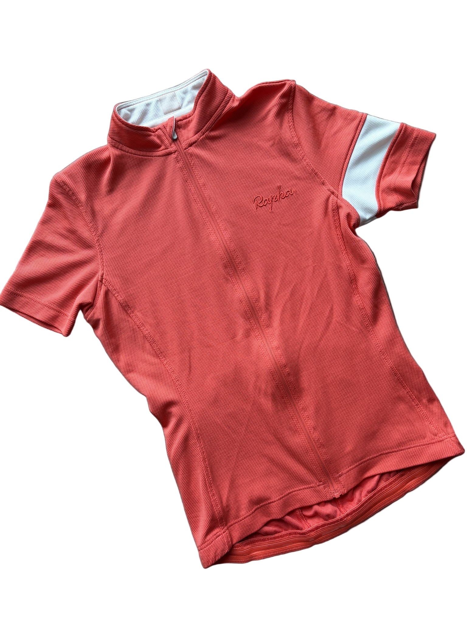 Pre-owned Rapha Core Lightweight Women’s Jersey - XS - Peach/Orange  in Excellent condition