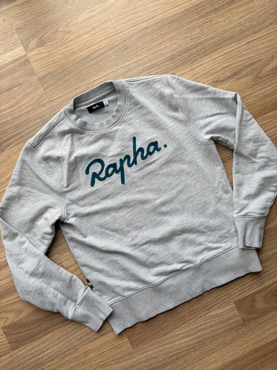 Pre-owned Rapha Stitched Logo Women’s Sweatshirt - S - Grey  in Very Good condition