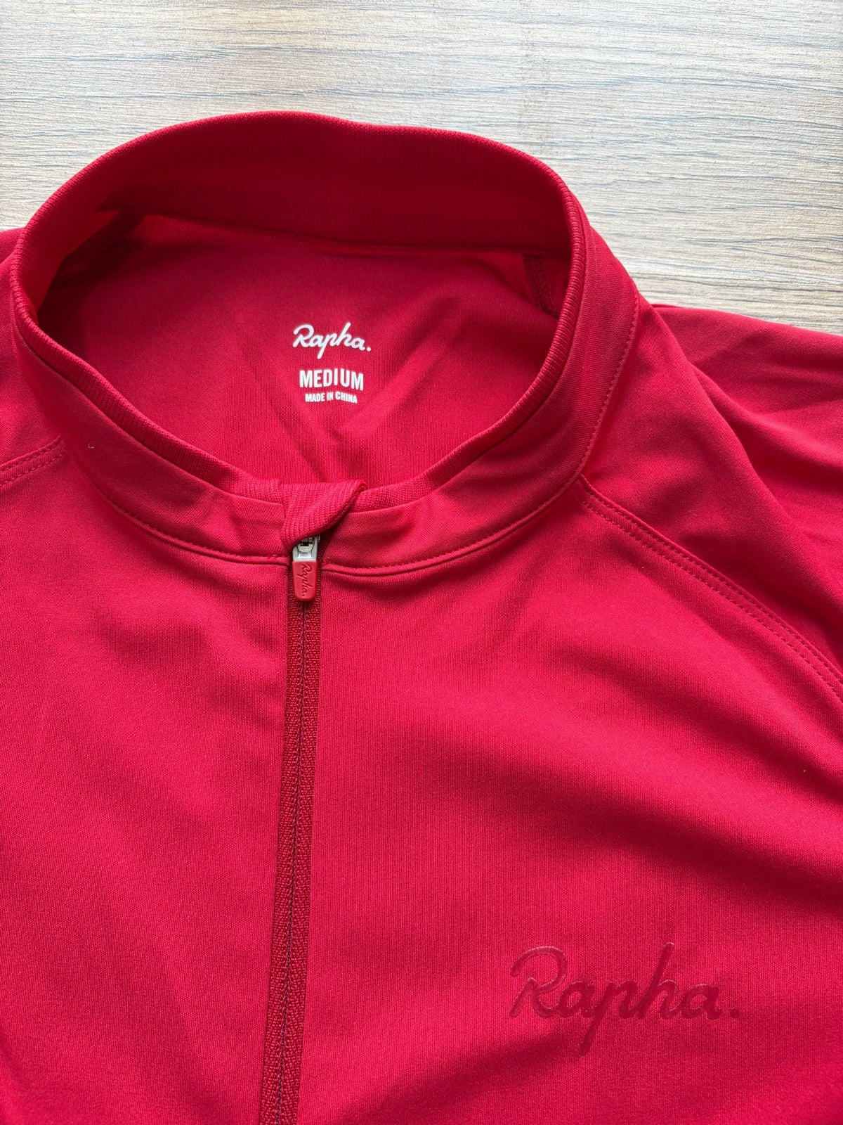 Pre-owned Rapha Core Men’s Jersey - M - Red  in Excellent condition