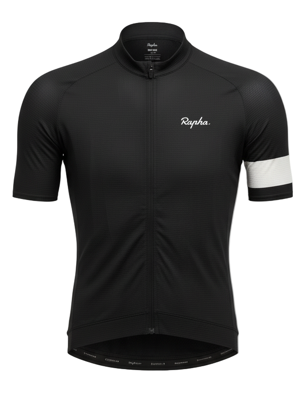 Used Rapha Core Lightweight Men’s Jersey - M - Black - Very Good Condition