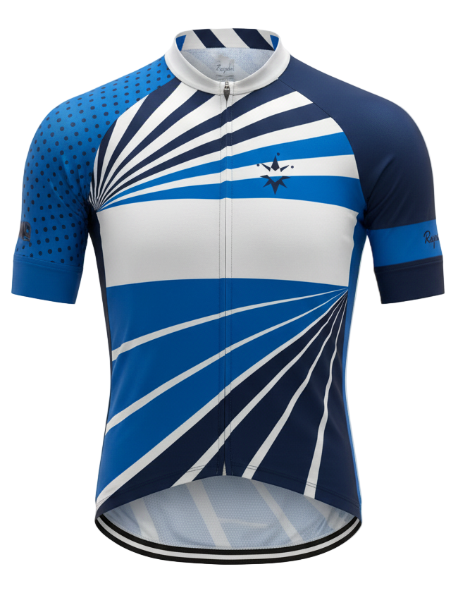 Pre-owned Rapha Trade Team “Les Anglais” Men's Jersey - S - Blue  in Excellent condition