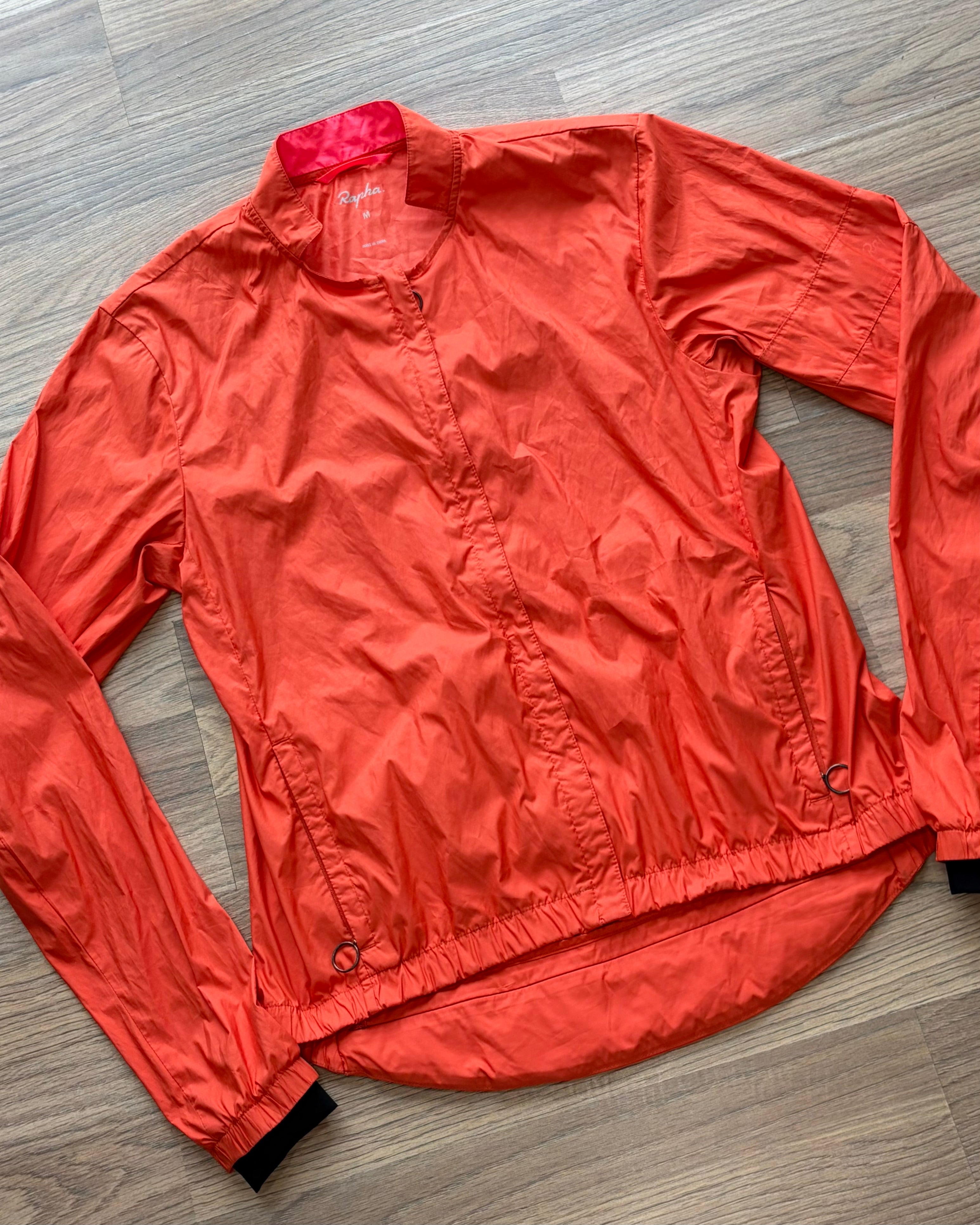 Rapha Commuter Bomber Women’s Jacket - M - Orange - Excellent Condition
