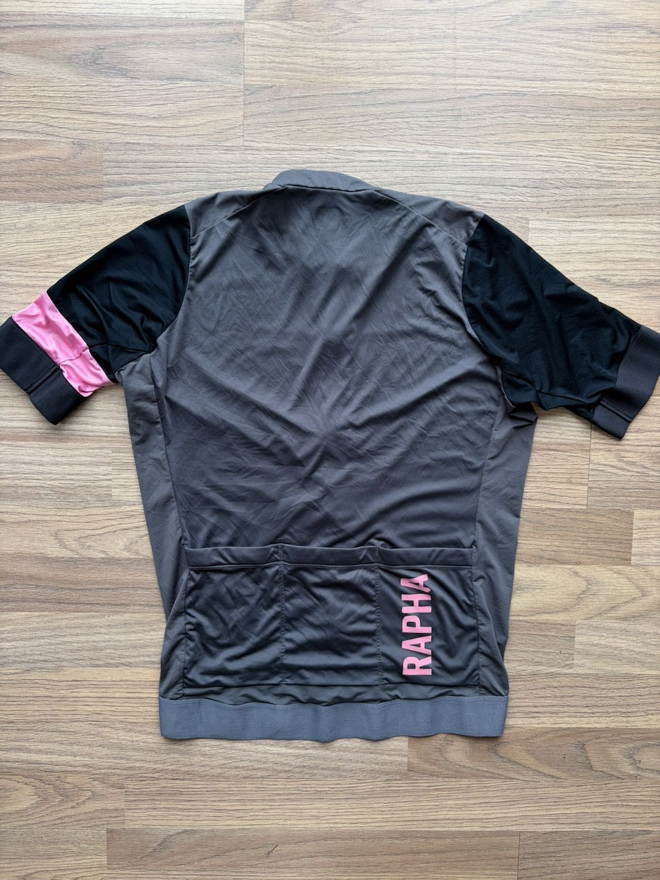 Pre-owned Rapha Pro Team Training Men’s Jersey - L - Grey/Black  in Excellent condition