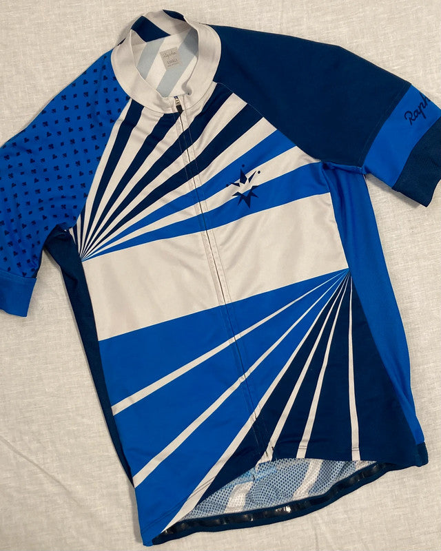 Pre-owned Rapha Trade Team “Les Anglais” Men's Jersey - S - Blue  in Excellent condition