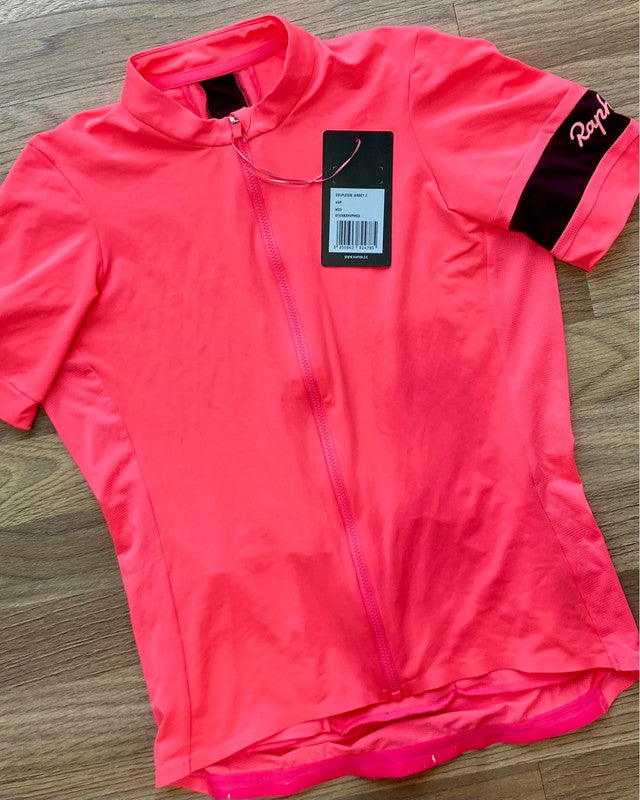 Pre-owned Rapha Souplesse II Women’s Jersey - M - Pink  in New condition