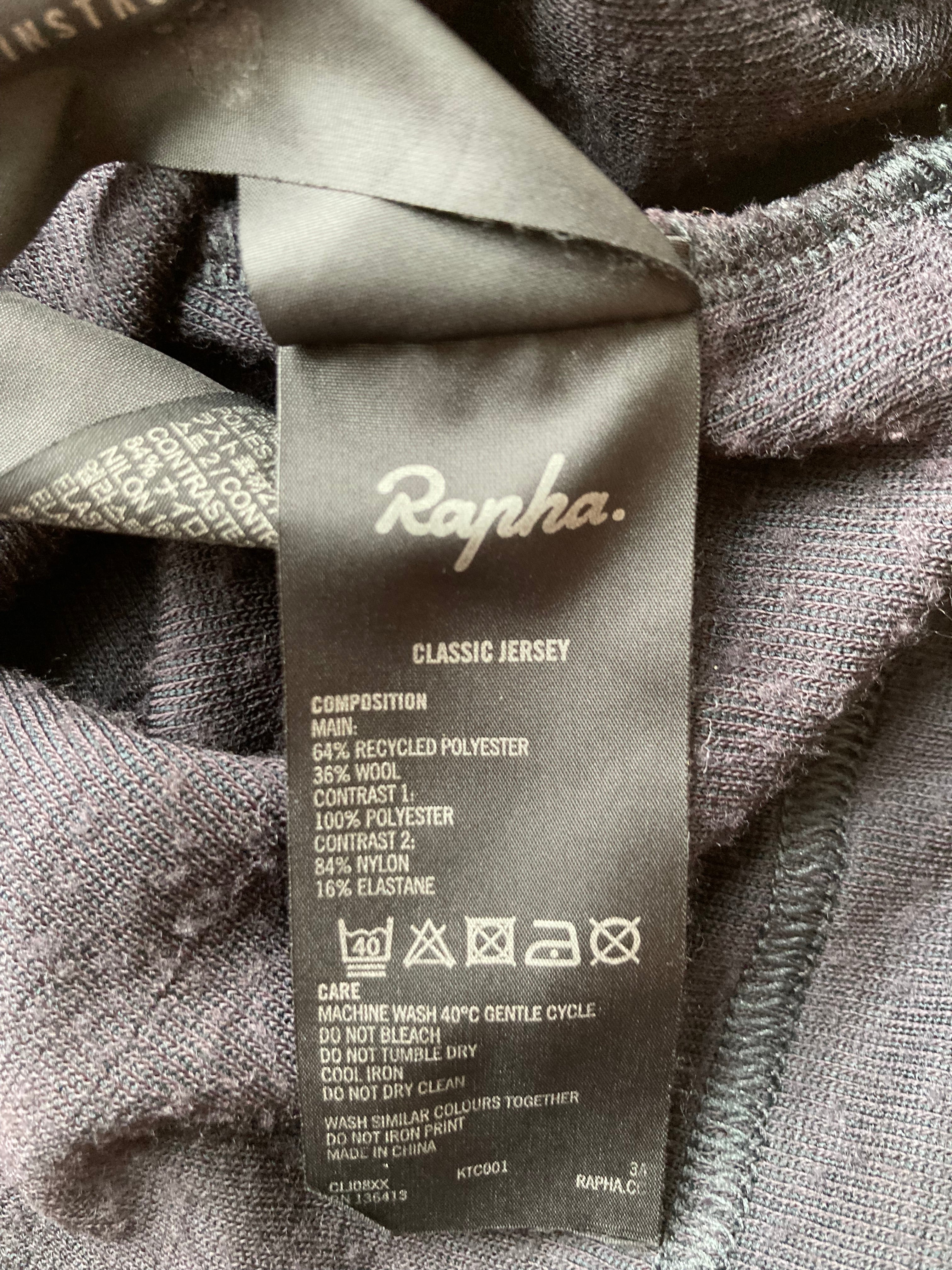 Pre-owned Rapha Classic Men’s Jersey - S - Dark Navy  in Excellent condition