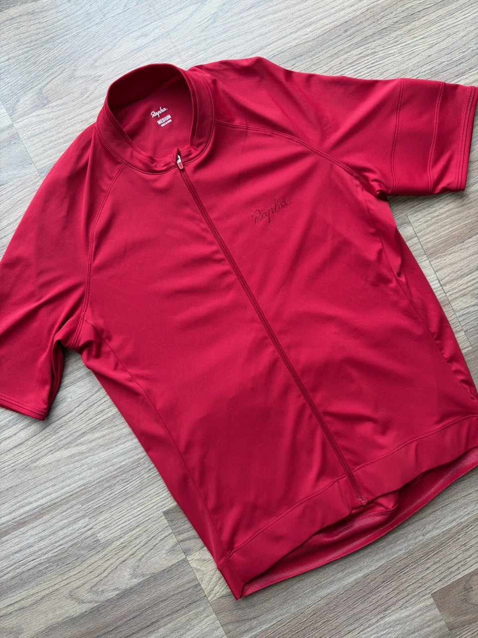 Pre-owned Rapha Core Men’s Jersey - M - Red  in Excellent condition