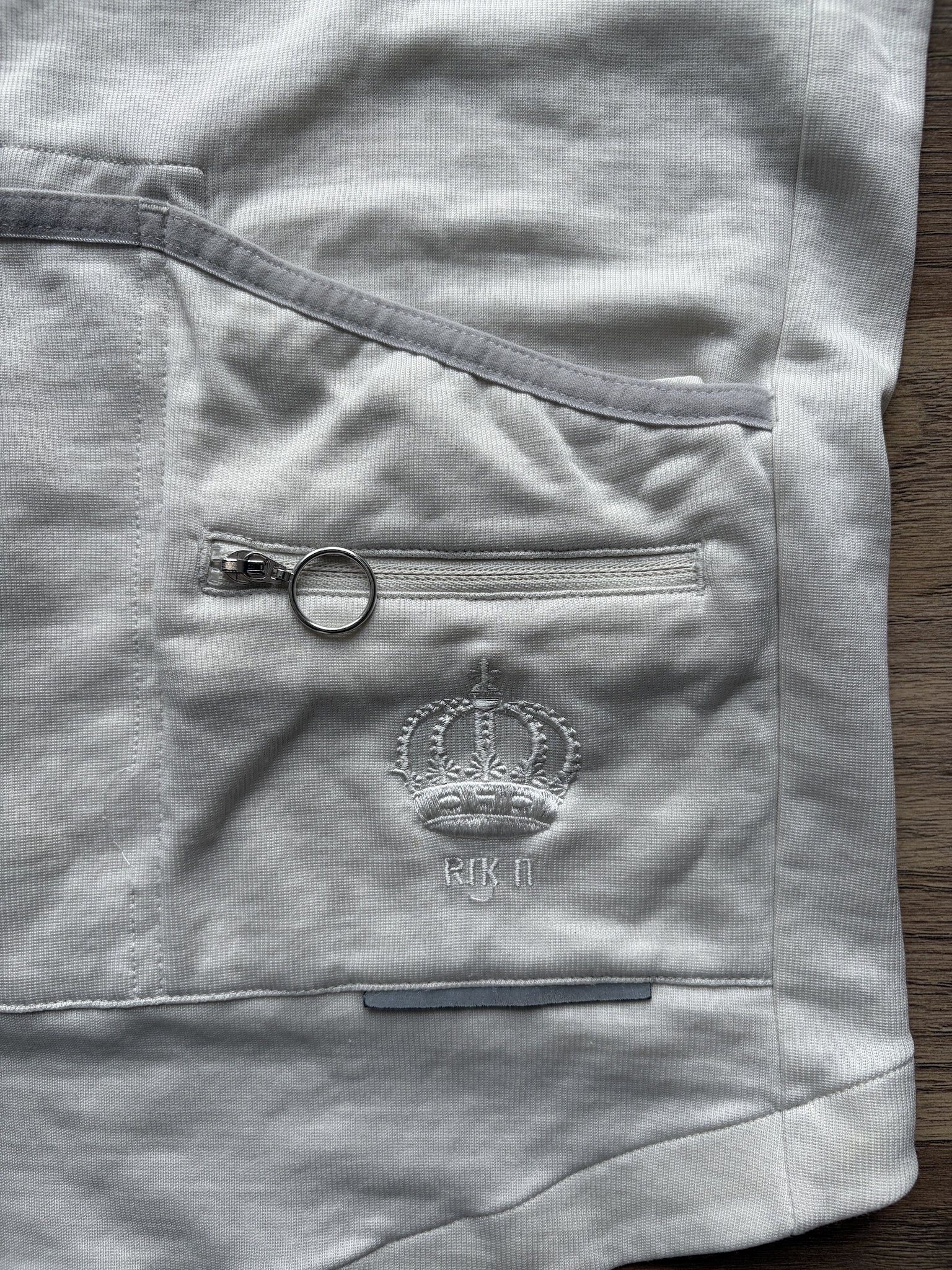 Pre-owned Rapha Club “Rik II” Men’s Jersey - L - Green/Off-White  in Good condition