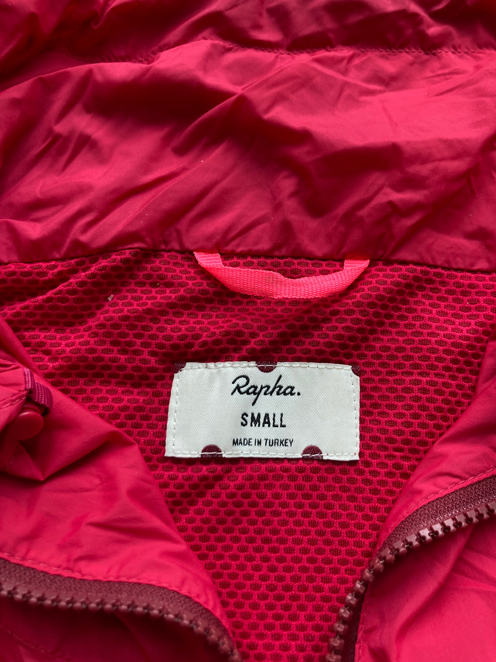 Pre-owned Rapha Commuter Bomber Women’s Jacket - S - Red  in Very Good condition