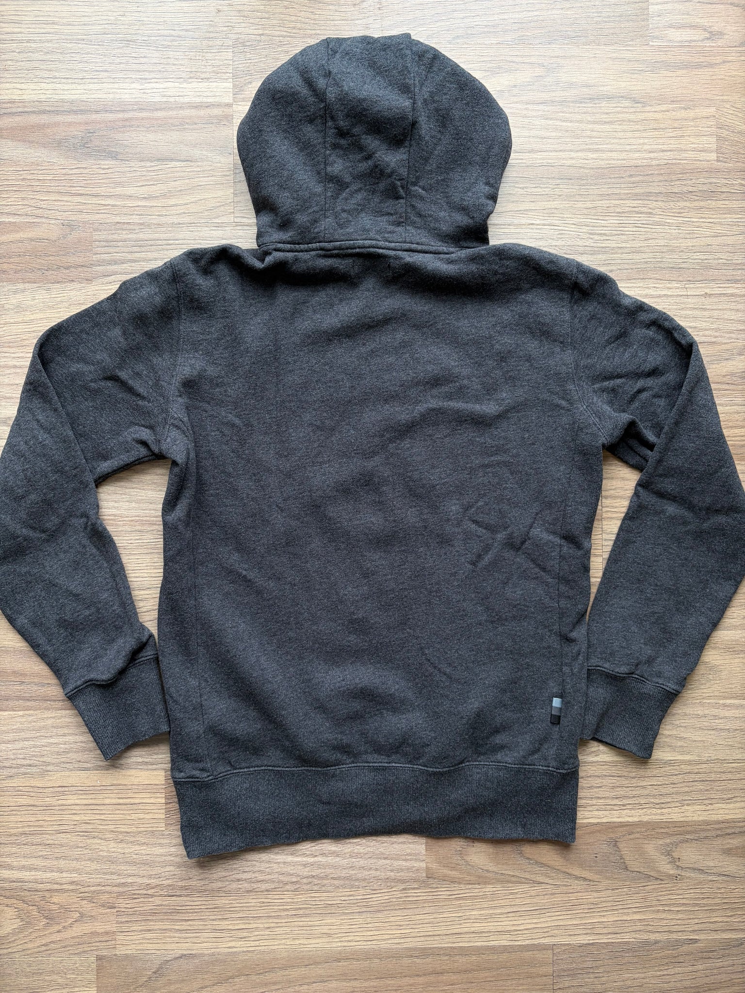 Pre-owned Rapha Stitched Logo Hoodie - S - Dark Grey  in Very Good condition