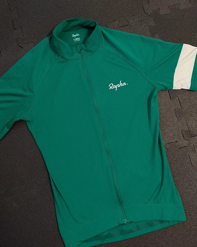 Pre-owned Rapha Core Lightweight Men’s Jersey - XS - Green  in Excellent condition