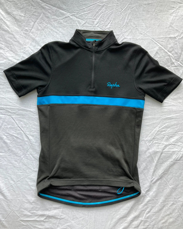 Pre-owned Rapha Club “Team Sky” Men’s Jersey - M - Black  in Excellent condition