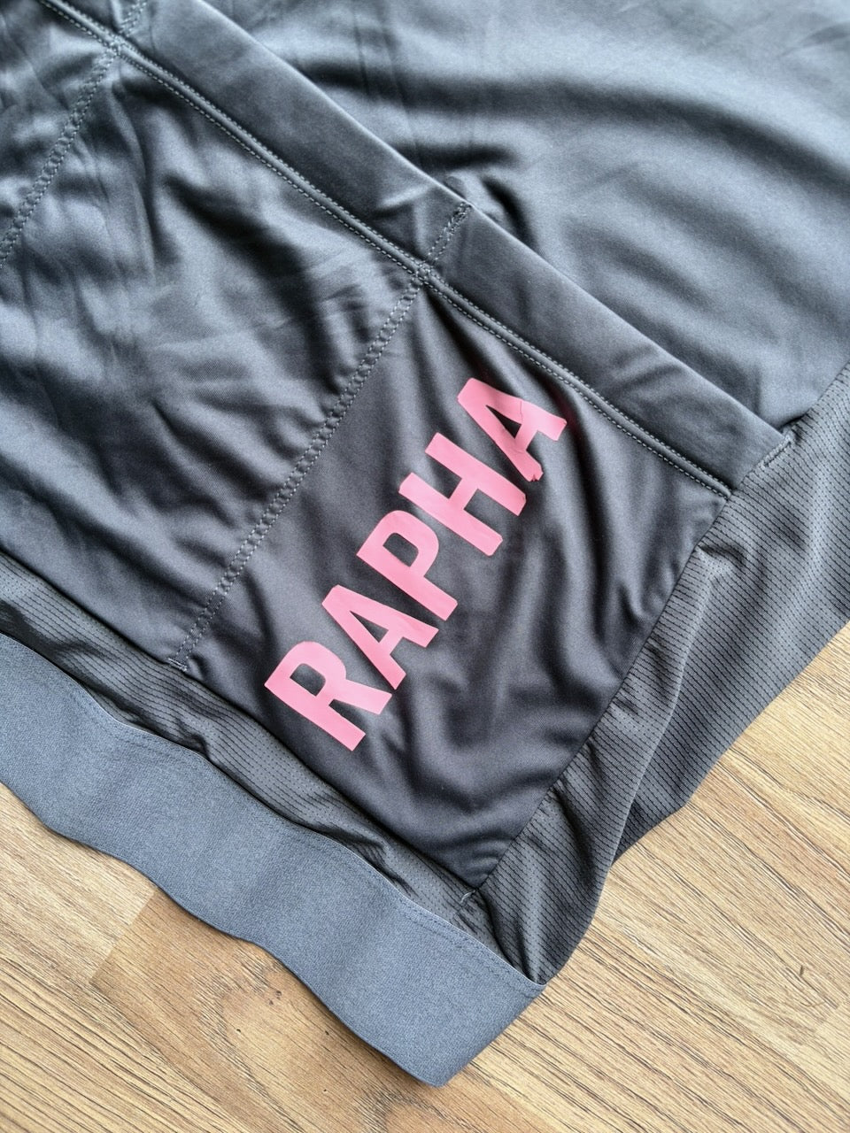 Pre-owned Rapha Pro Team Training Men’s Jersey - L - Grey/Black  in Excellent condition