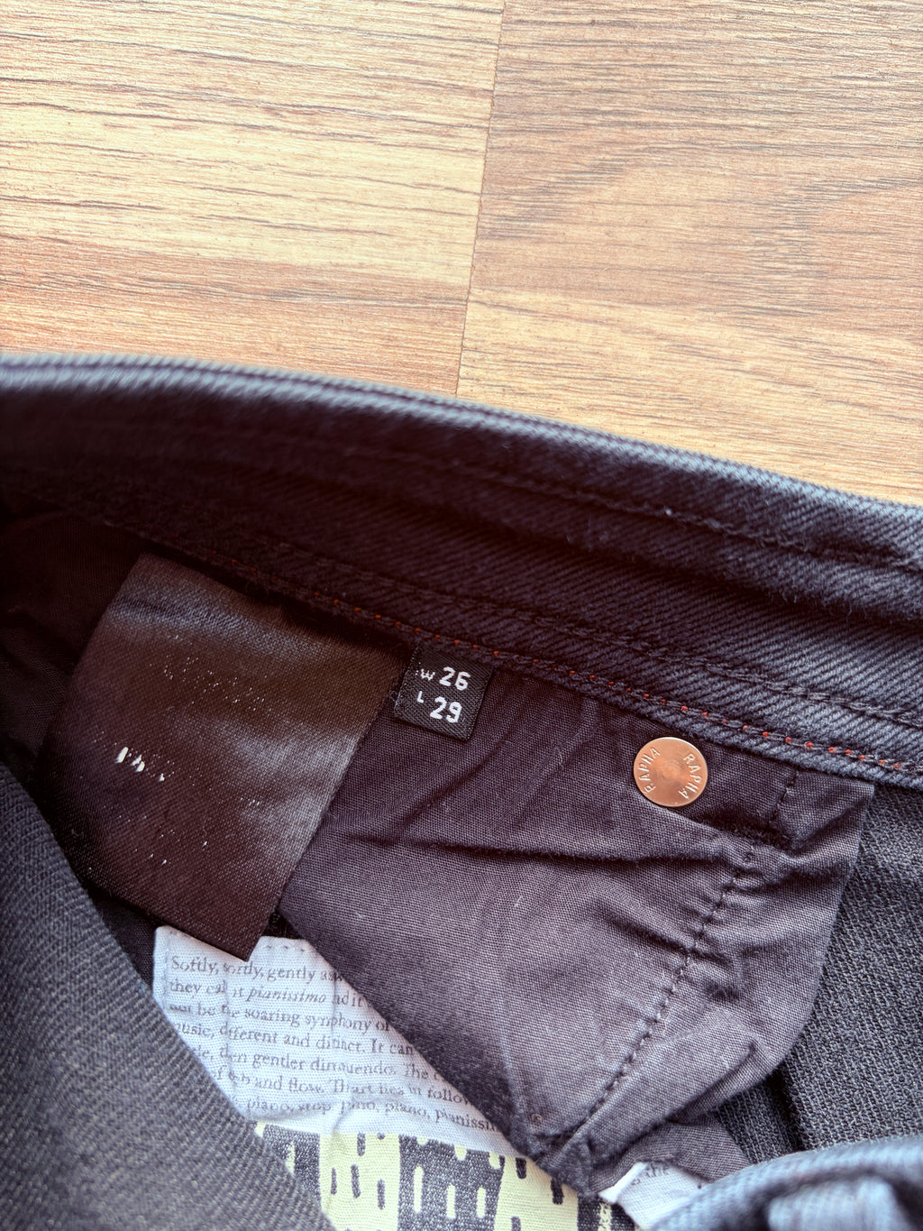 Pre-owned Rapha Commuter Cycling Jeans - Women’s W26 L29 - Indigo  in Excellent condition