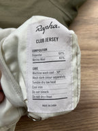 Pre-owned Rapha Club Jersey “Rik II” – Men’s M – Green/Off-White  in Good condition