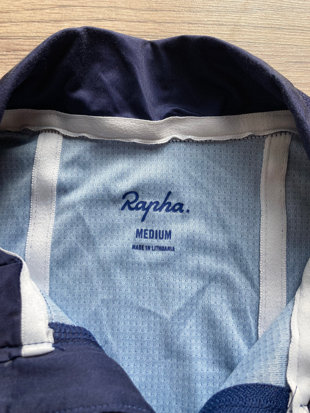 Pre-owned Rapha Super Lightweight Men's Jersey - M - Navy Blue Fade  in Excellent condition
