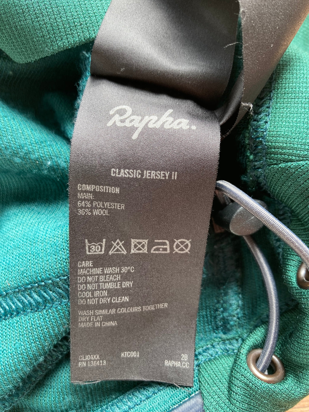 Pre-owned Rapha Classic II Men’s Jersey - S - Green  in Very Good condition