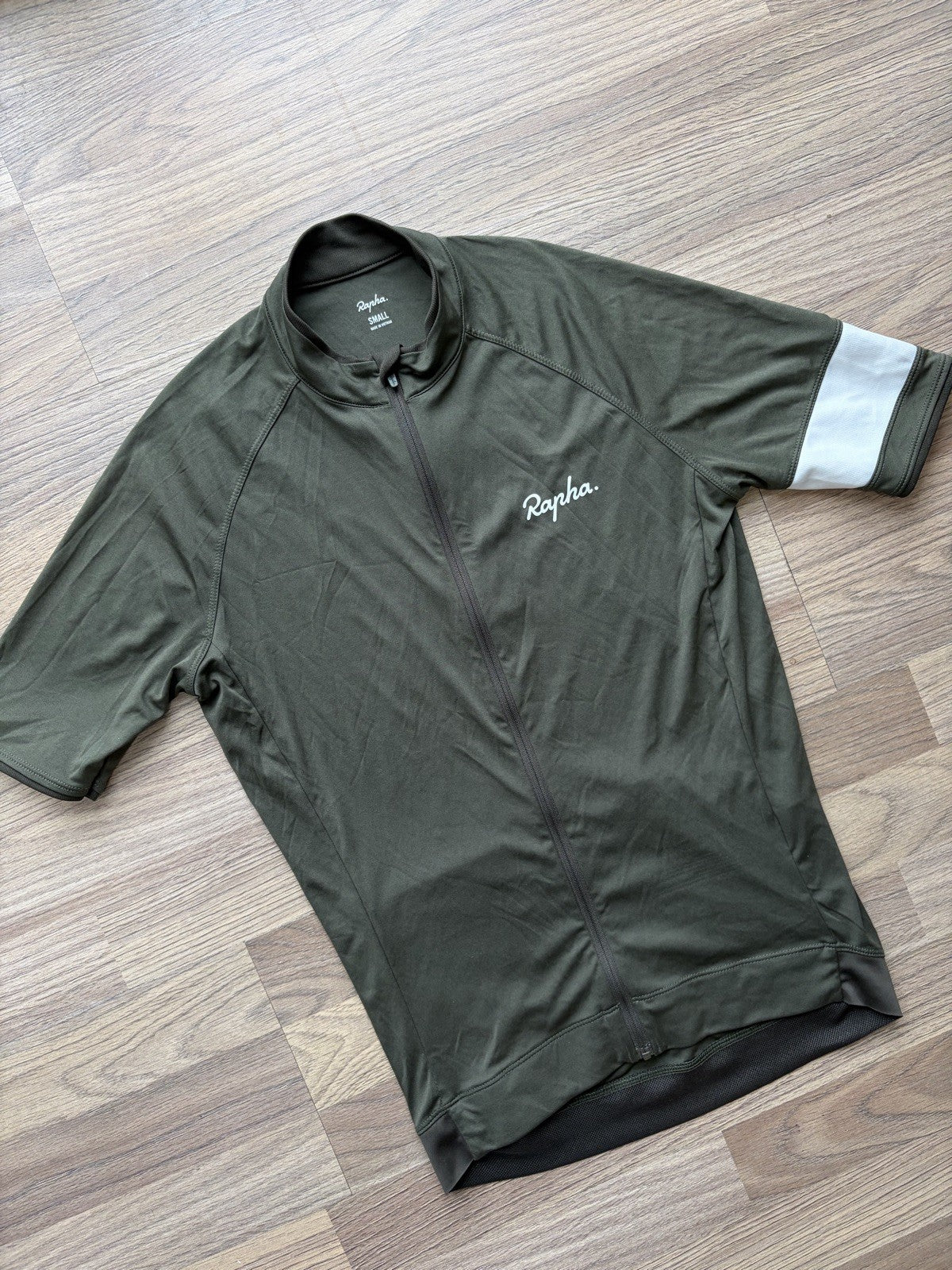 Pre-owned Rapha Core Men’s Jersey - S - Green  in Very Good condition