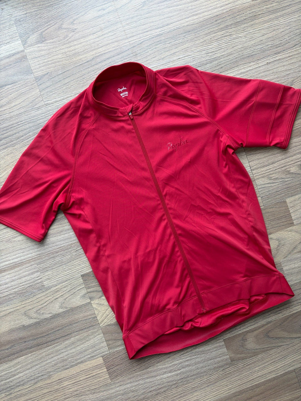Pre-owned Rapha Core Men’s Jersey - M - Red  in Excellent condition