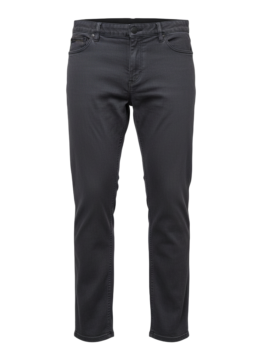 Used Rapha Men's Premium Denim Cycling Jeans Slim - W36 L32 - Dark Grey - Excellent Condition