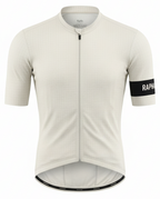 Pre-owned Rapha Flyweight Pro Team II Men's Jersey - M - White  in Very Good condition