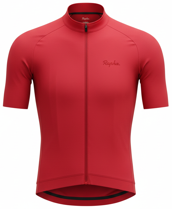 Pre-owned Rapha Core Men’s Jersey - M - Red  in Excellent condition