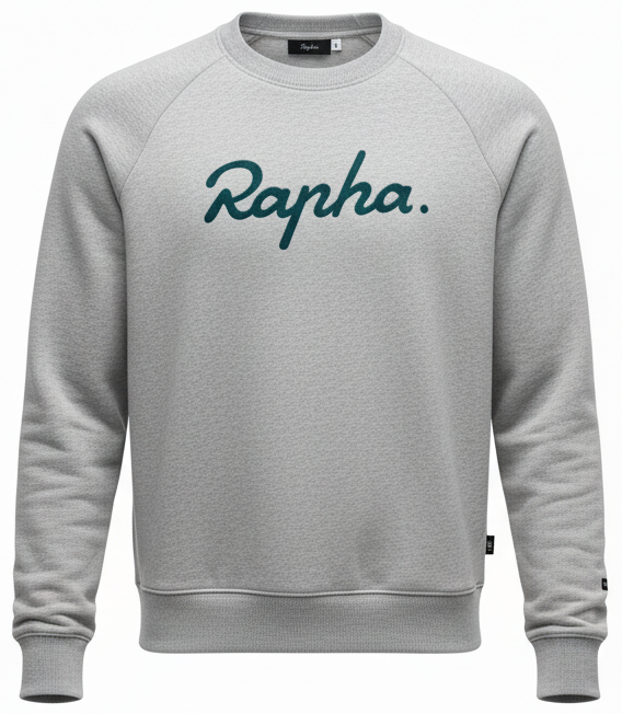 Pre-owned Rapha Stitched Logo Women’s Sweatshirt - S - Grey  in Very Good condition