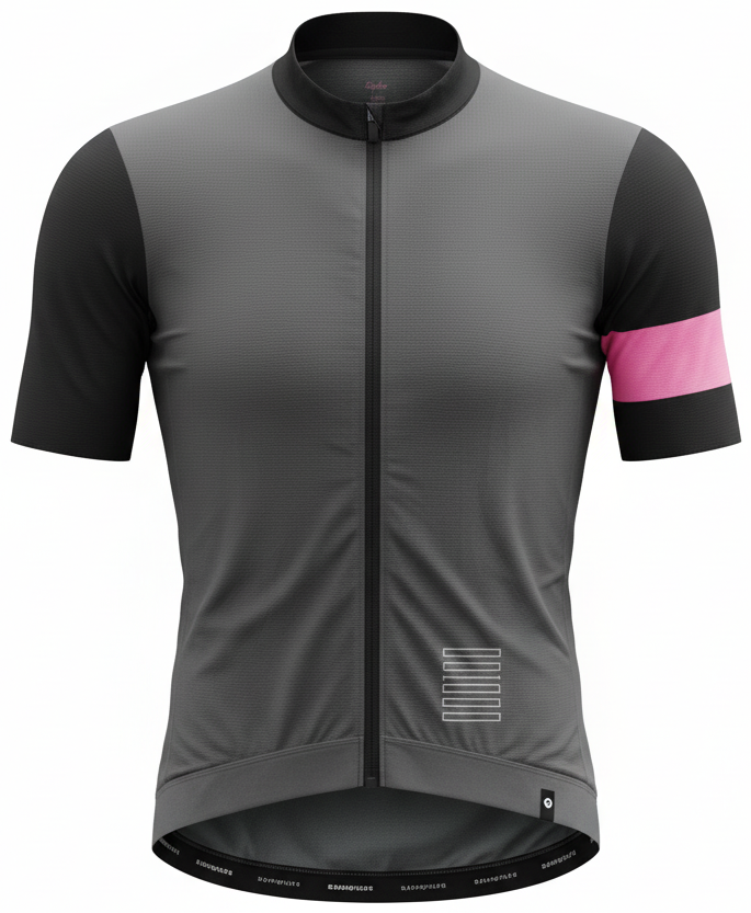 Pre-owned Rapha Pro Team Training Men’s Jersey - L - Grey/Black  in Excellent condition