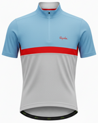 Pre-owned Rapha Classic Club “Ramon Hoyos” Men’s Jersey - L - Blue/Off-White  in Very Good condition