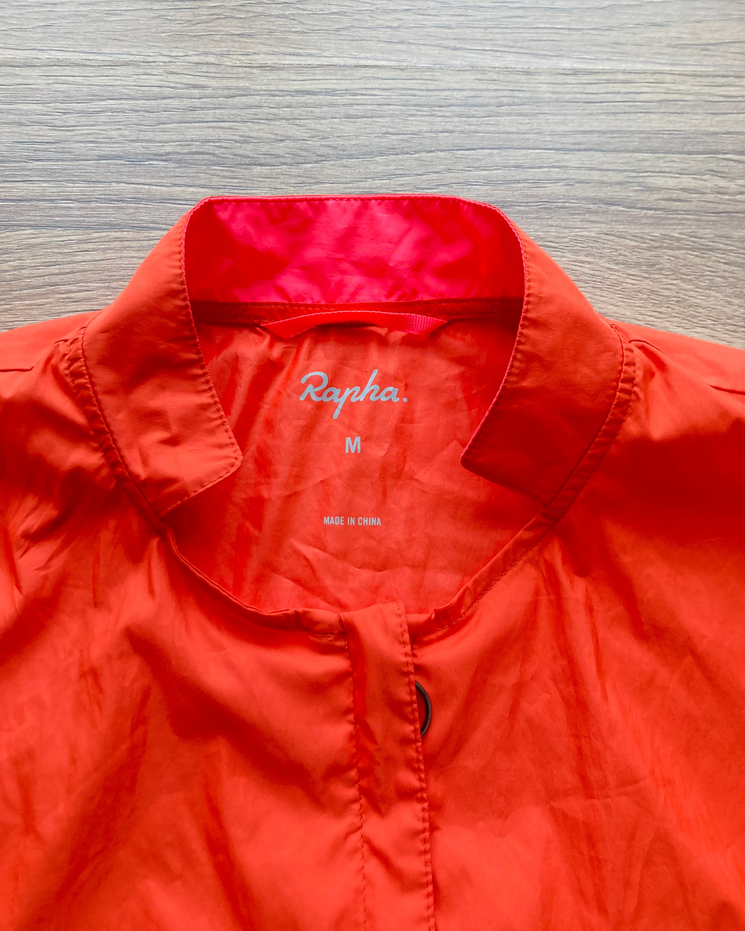 Rapha Commuter Bomber Women’s Jacket - M - Orange - Excellent Condition