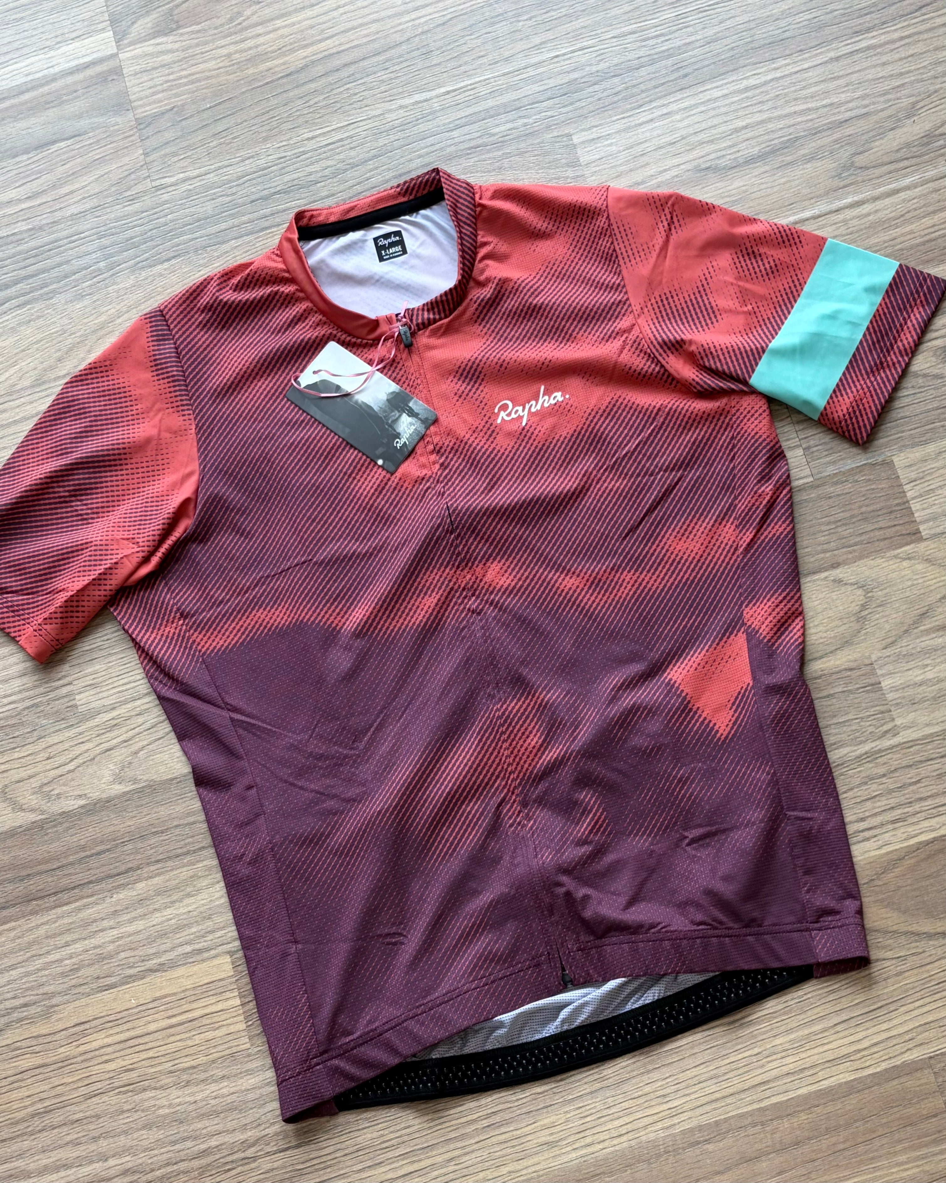 New Rapha Men's Limited Edition Patagonia Jersey - XL - Orange Multi - New with Tags