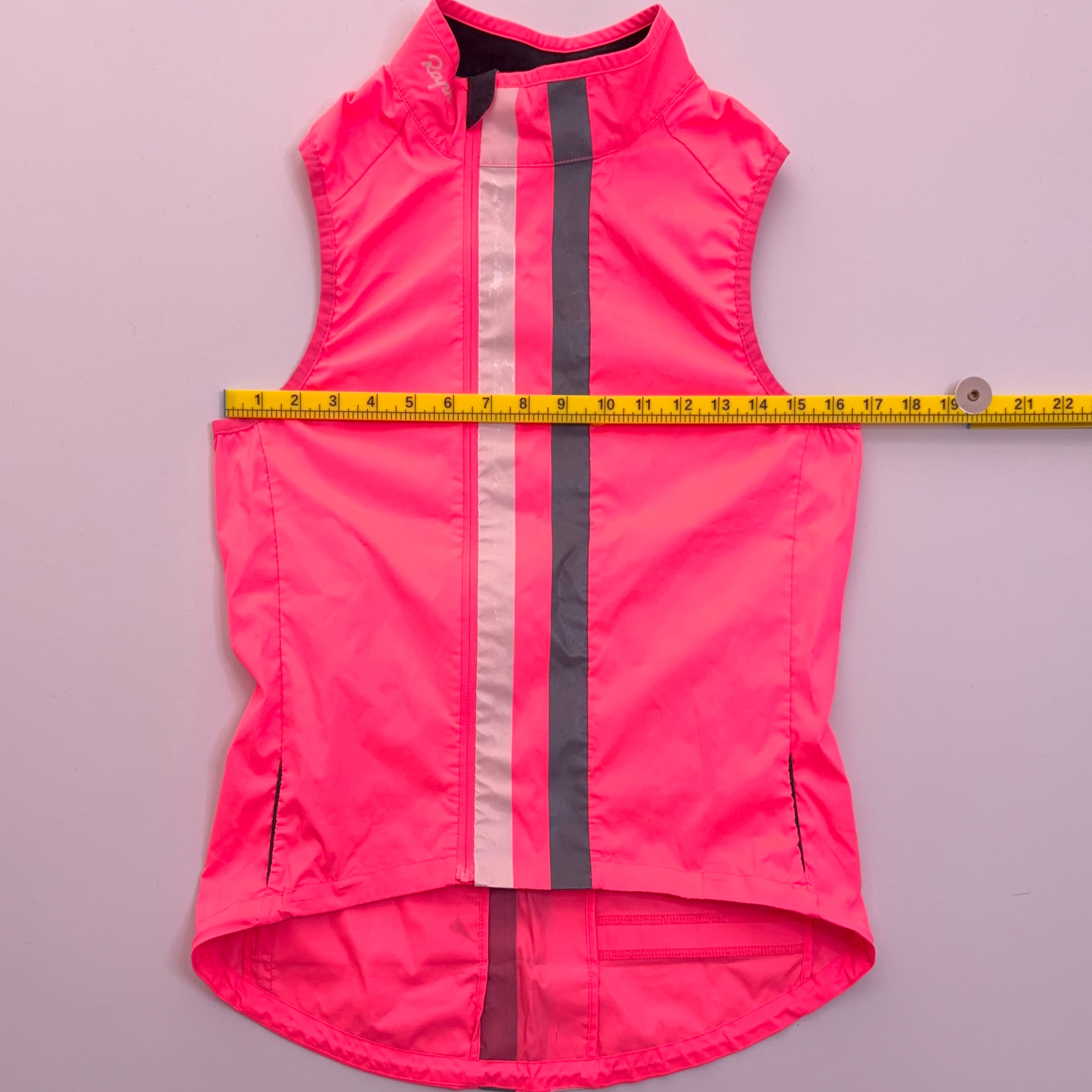 Used Rapha Women's Brevet Gilet (Sample) - Hi-Vis Pink - Very Good Used Condition