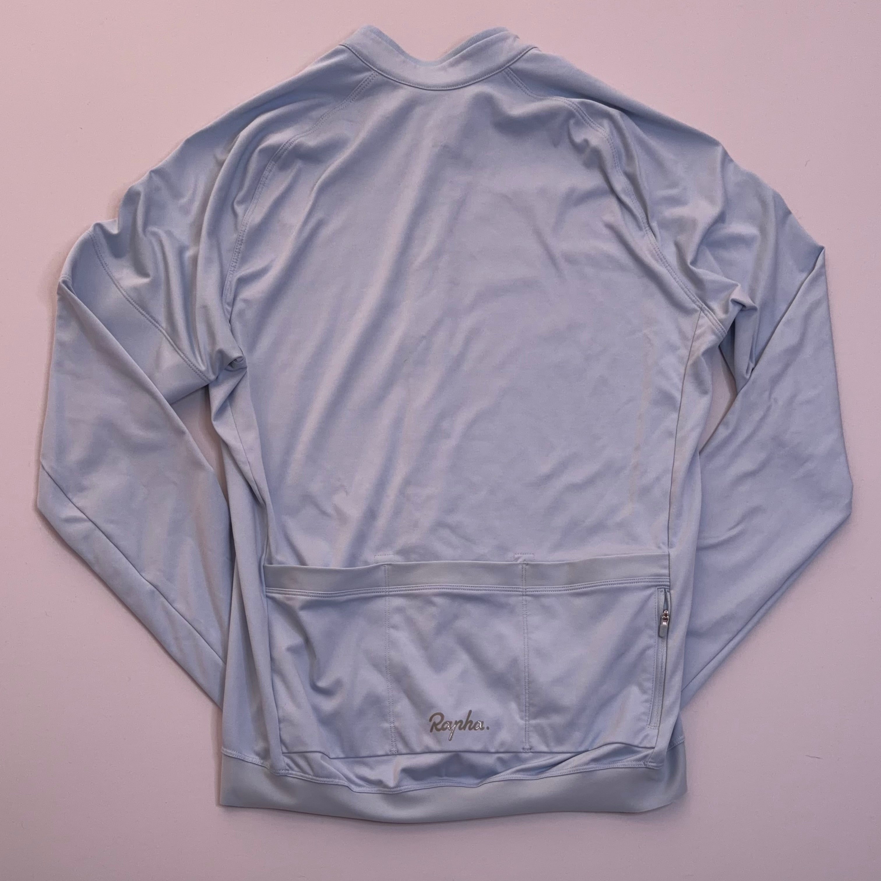 Used Rapha Women's Core Long Sleeve Jersey - Pale Blue - Excellent Used Condition