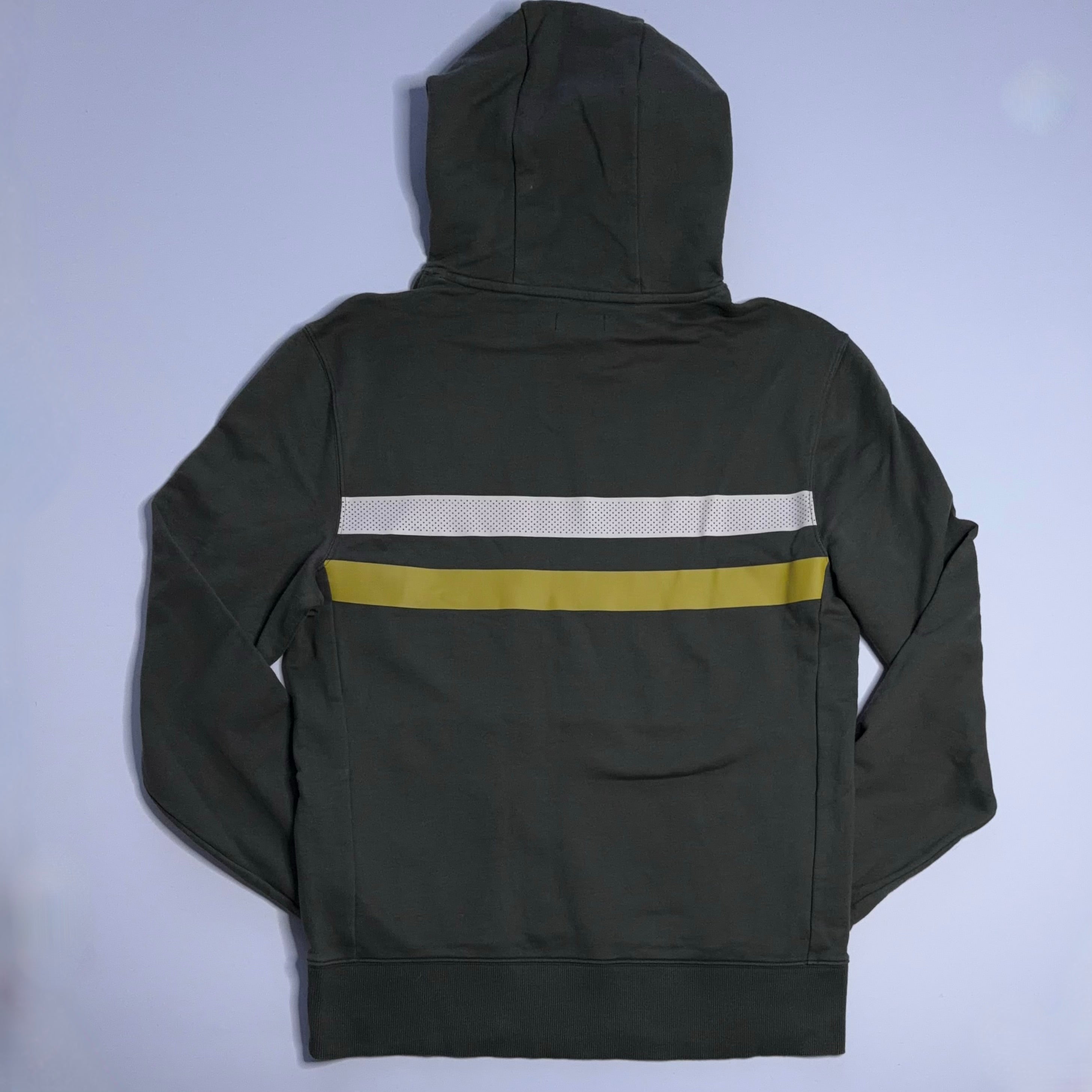 Used Rapha Men's Brevet Hoodie - Olive Green - Very Good Used Condition