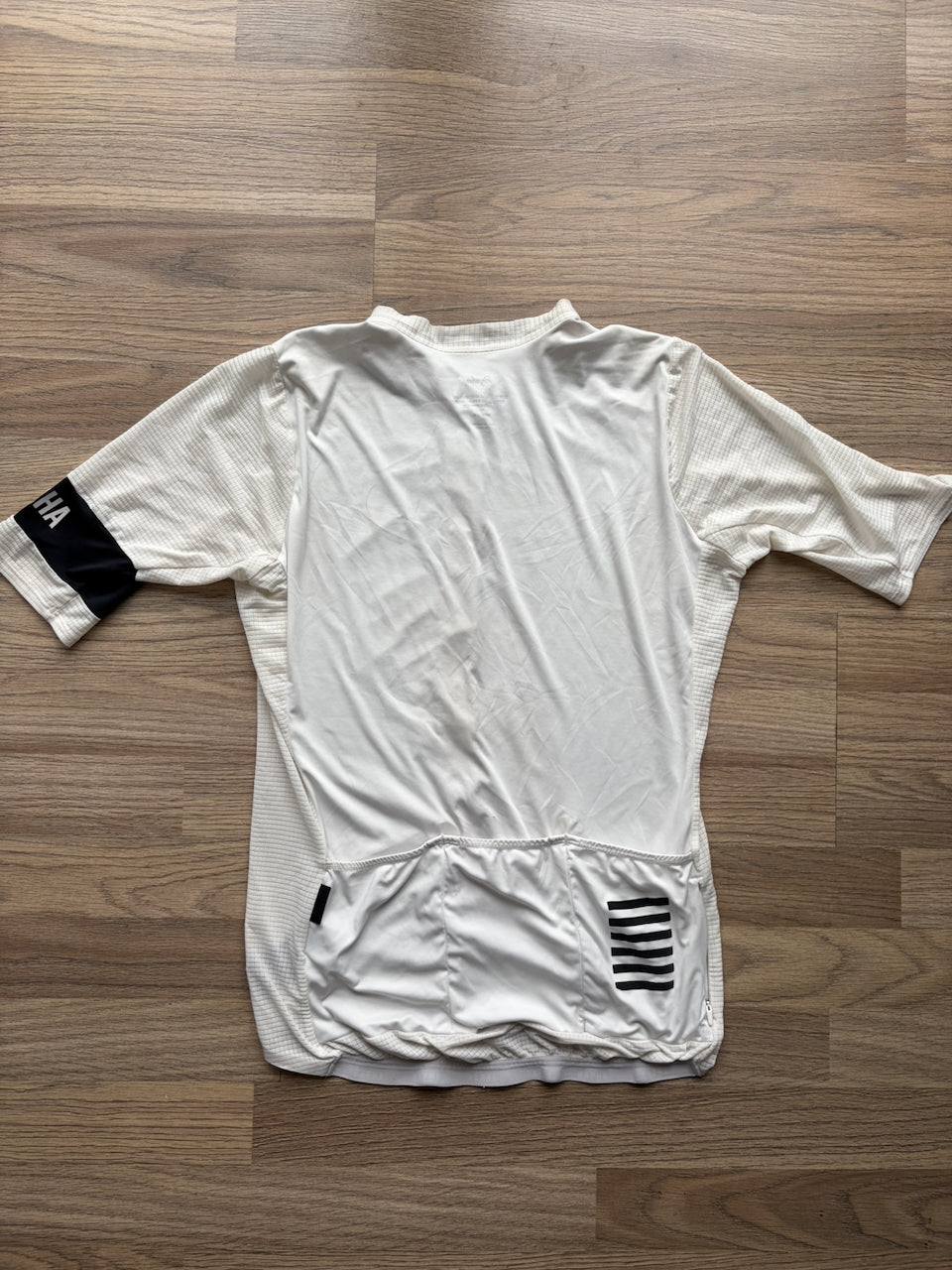 Pre-owned Rapha Flyweight Pro Team II Men's Jersey - M - White  in Very Good condition