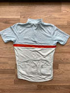 Pre-owned Rapha Classic Club “Ramon Hoyos” Men’s Jersey - L - Blue/Off-White  in Very Good condition