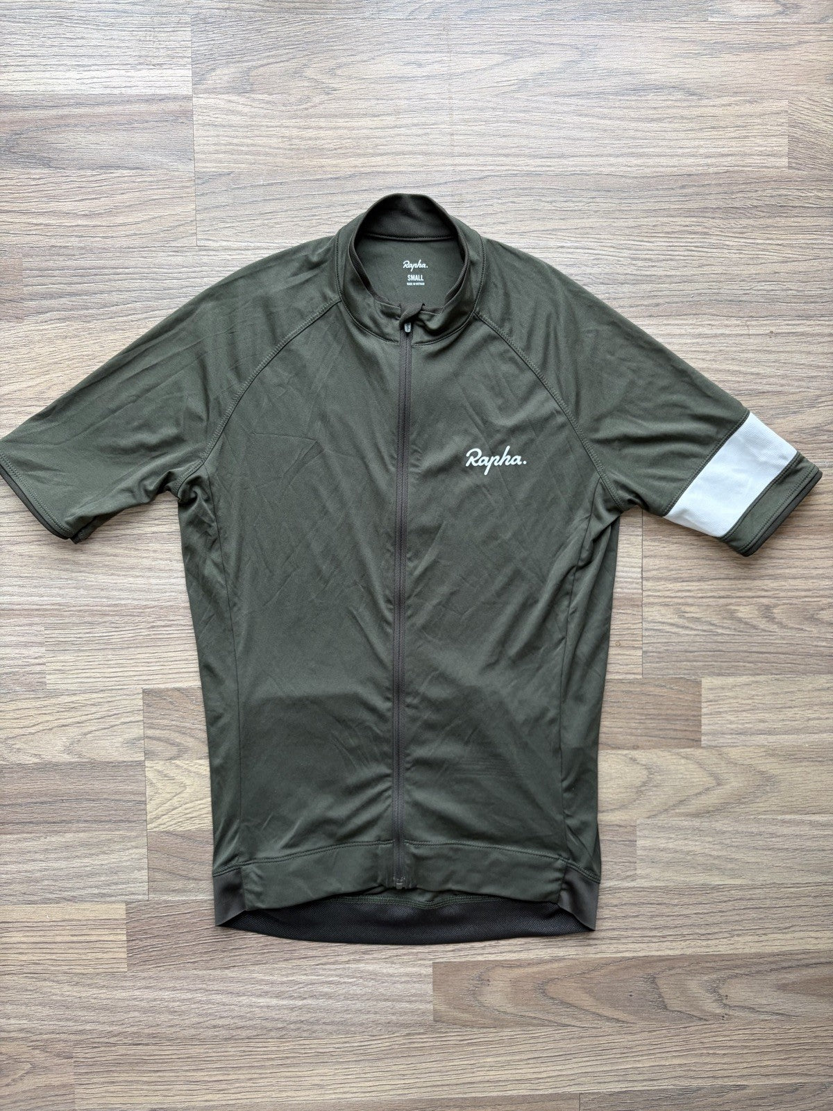 Pre-owned Rapha Core Men’s Jersey - S - Green  in Very Good condition