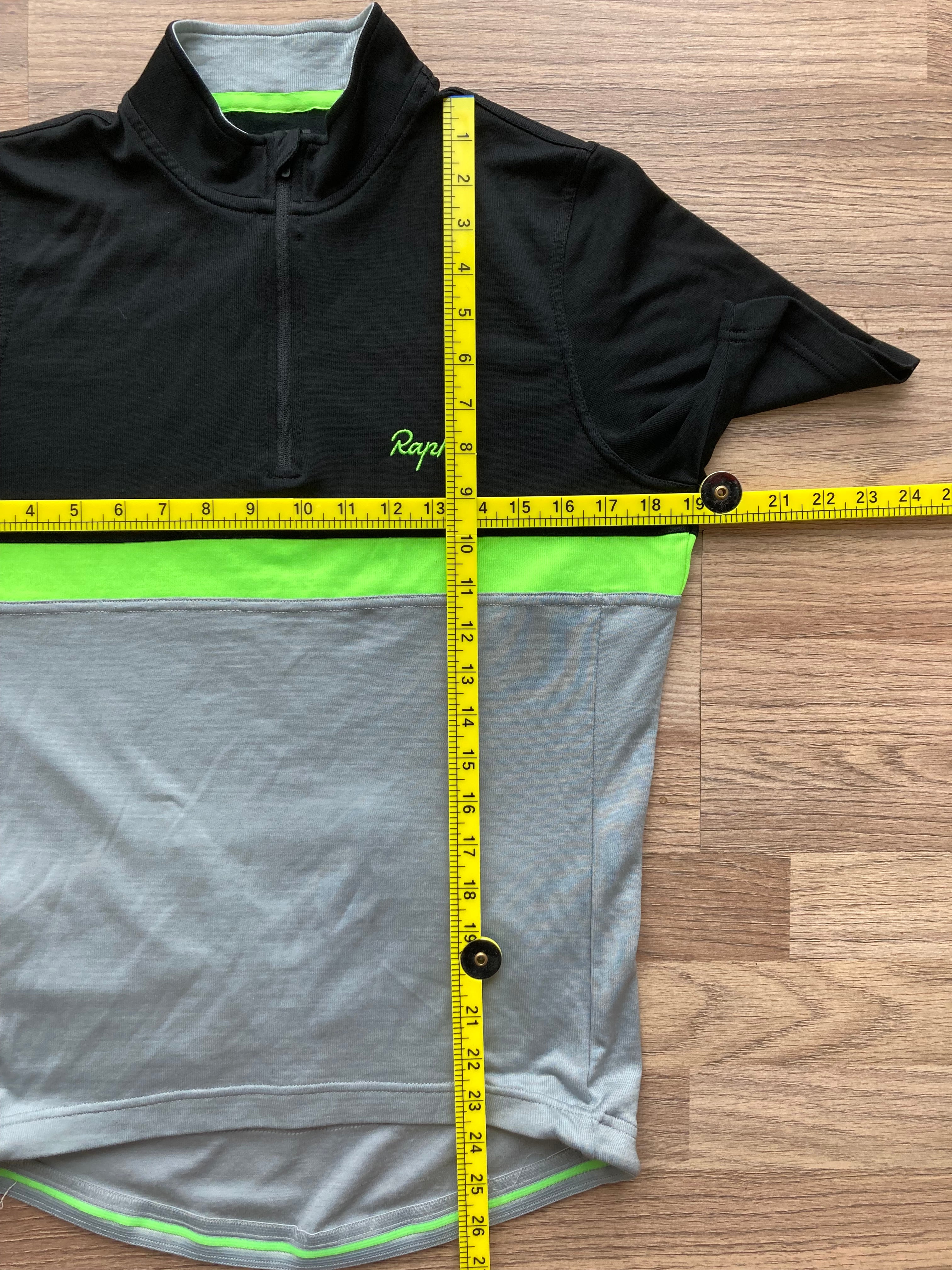 Pre-owned Rapha Club “The Slowest Tour” Men’s Jersey - L - Black/Grey  in Excellent condition