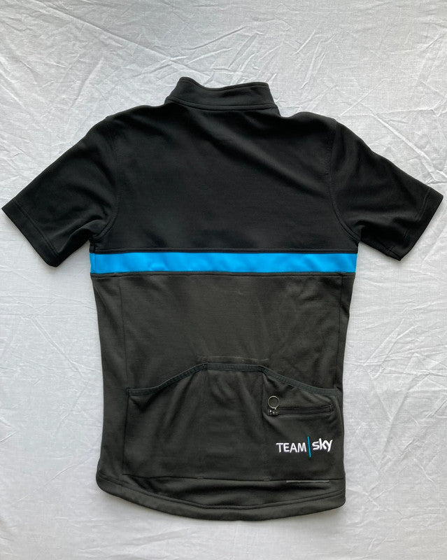 Pre-owned Rapha Club “Team Sky” Men’s Jersey - M - Black  in Excellent condition