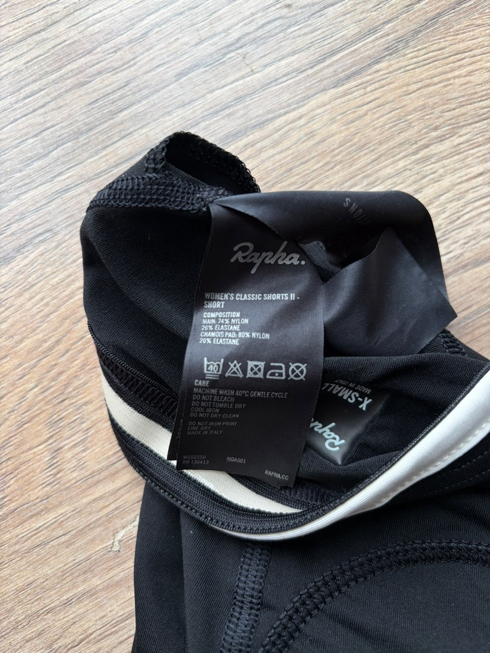 Pre-owned Rapha Classic II Women’s Shorts - XS - Black  in Very Good condition