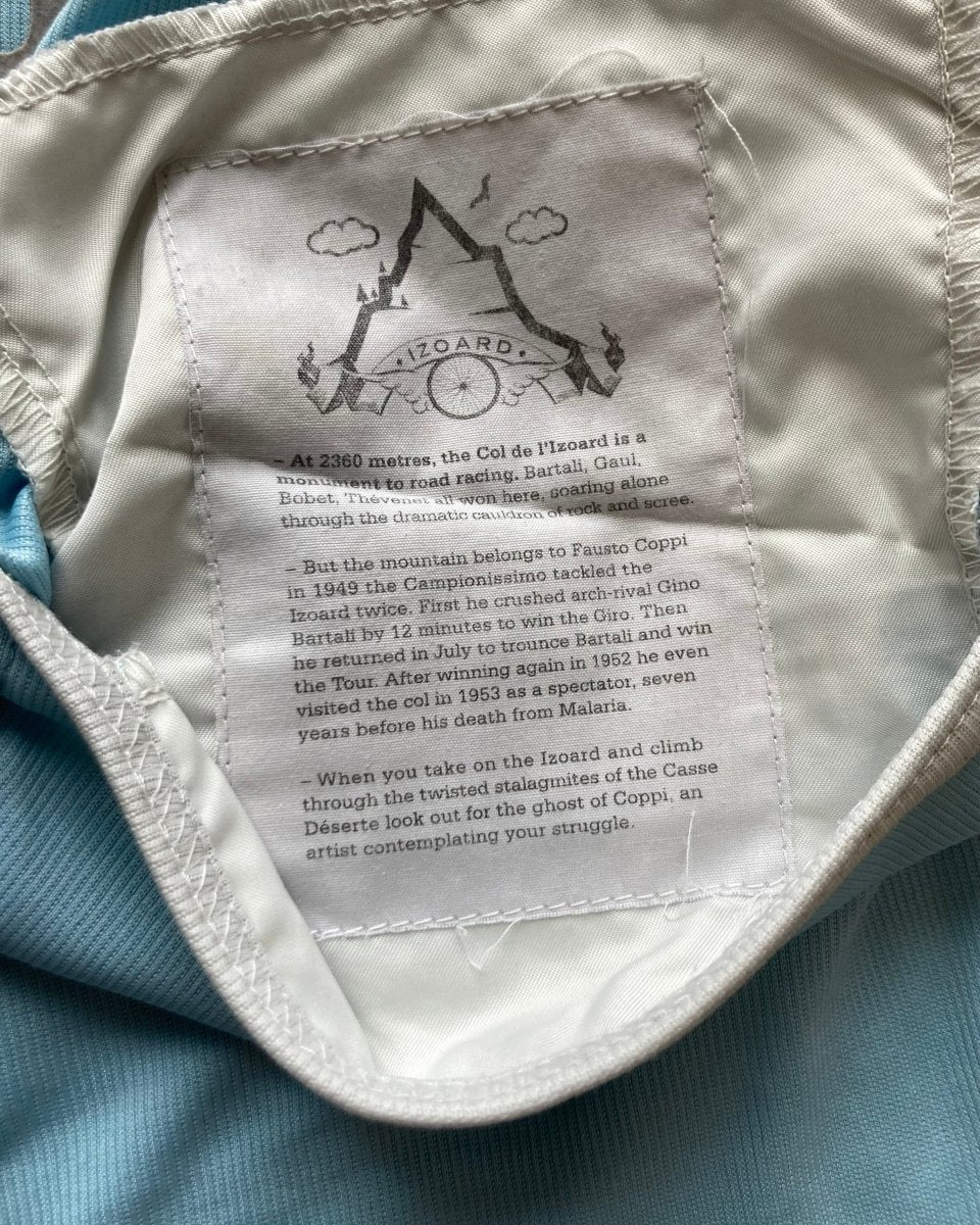 Rapha Club Izoard Men’s Jersey - L - Blue - Good Condition - Pedalling Wears