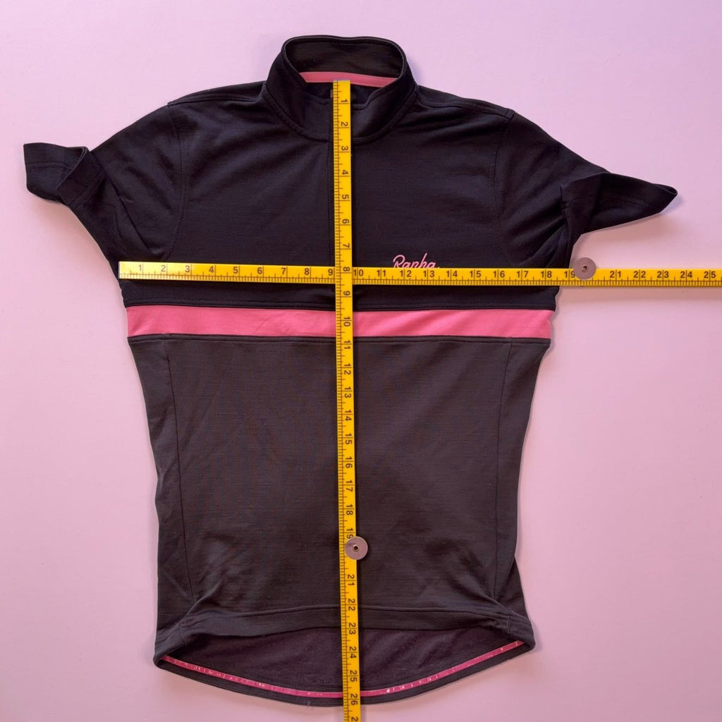 Rapha Club Jersey “Il Leone” – Men’s M – Black/Grey – Good Used Condition - Pedalling Wears