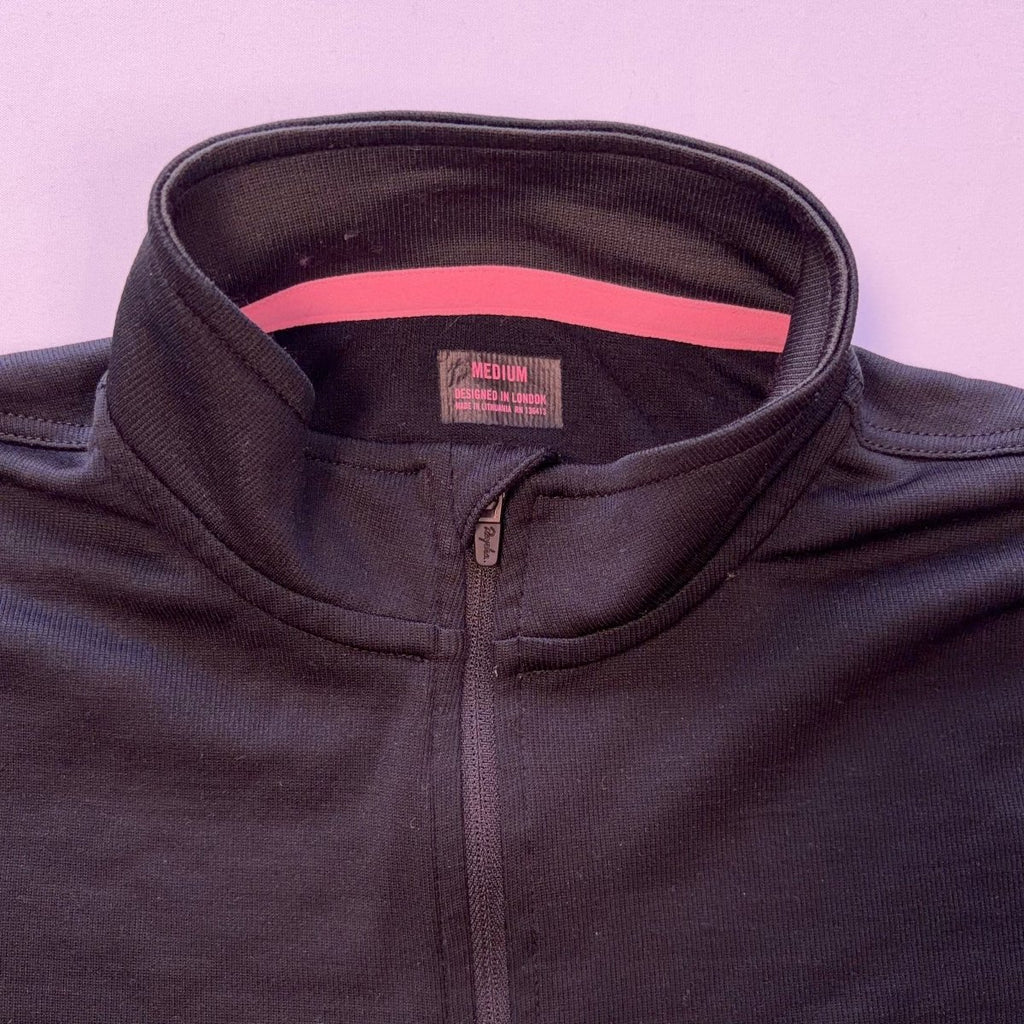 Rapha Club Jersey “Il Leone” – Men’s M – Black/Grey – Good Used Condition - Pedalling Wears