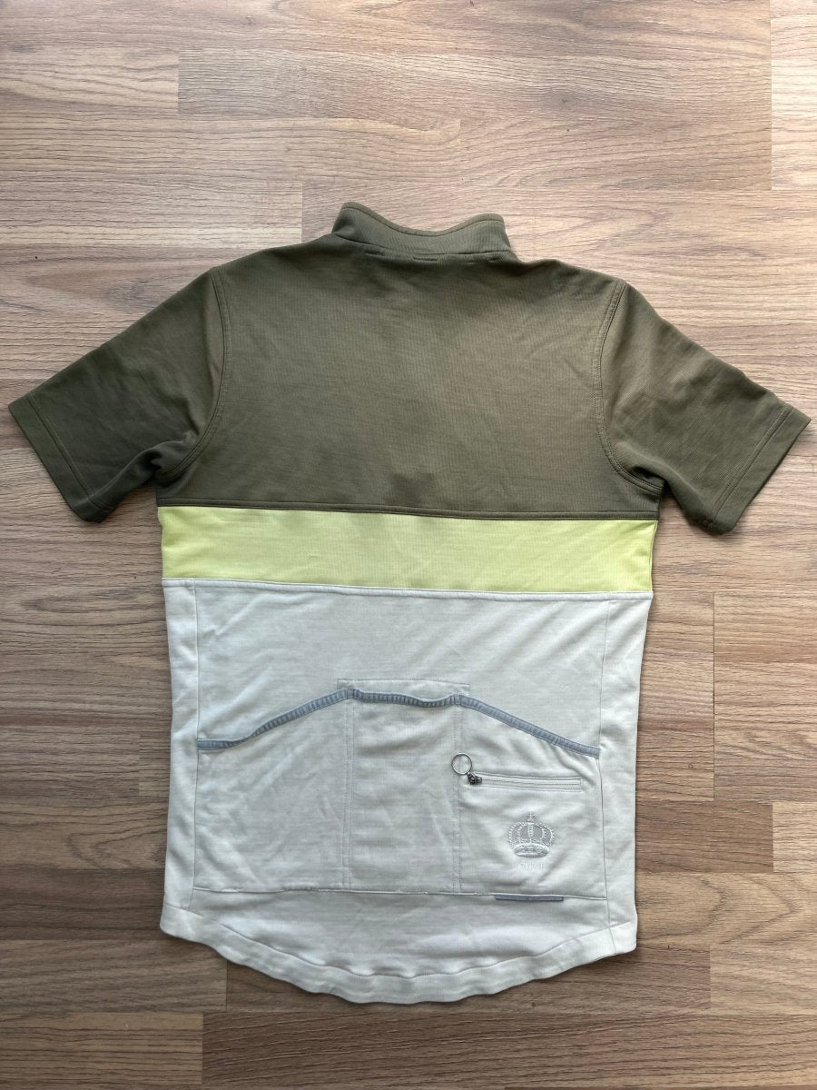 Rapha Club Jersey “Rik II” – Men’s M – Green/Off - White – Good Condition. - Pedalling Wears