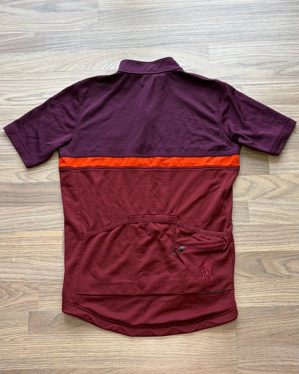 Rapha Club “Race Of The Falling Leaves” Men’s Jersey - L - Burgundy - Excellent Condition - Pedalling Wears