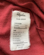 Rapha Club “Race Of The Falling Leaves” Men’s Jersey - L - Burgundy - Excellent Condition - Pedalling Wears