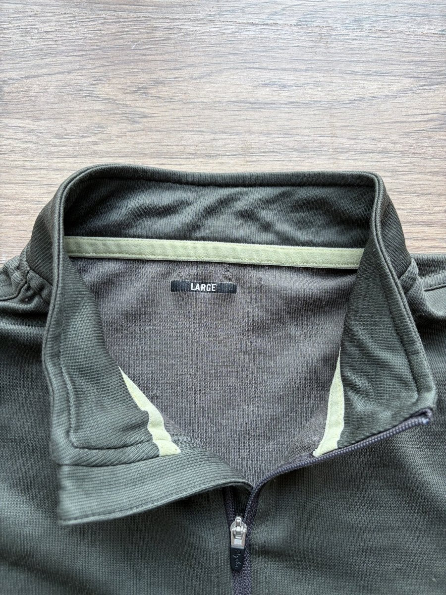 Rapha Club “Rik II” Men’s Jersey - L - Green/Off - White - Good Condition - Pedalling Wears