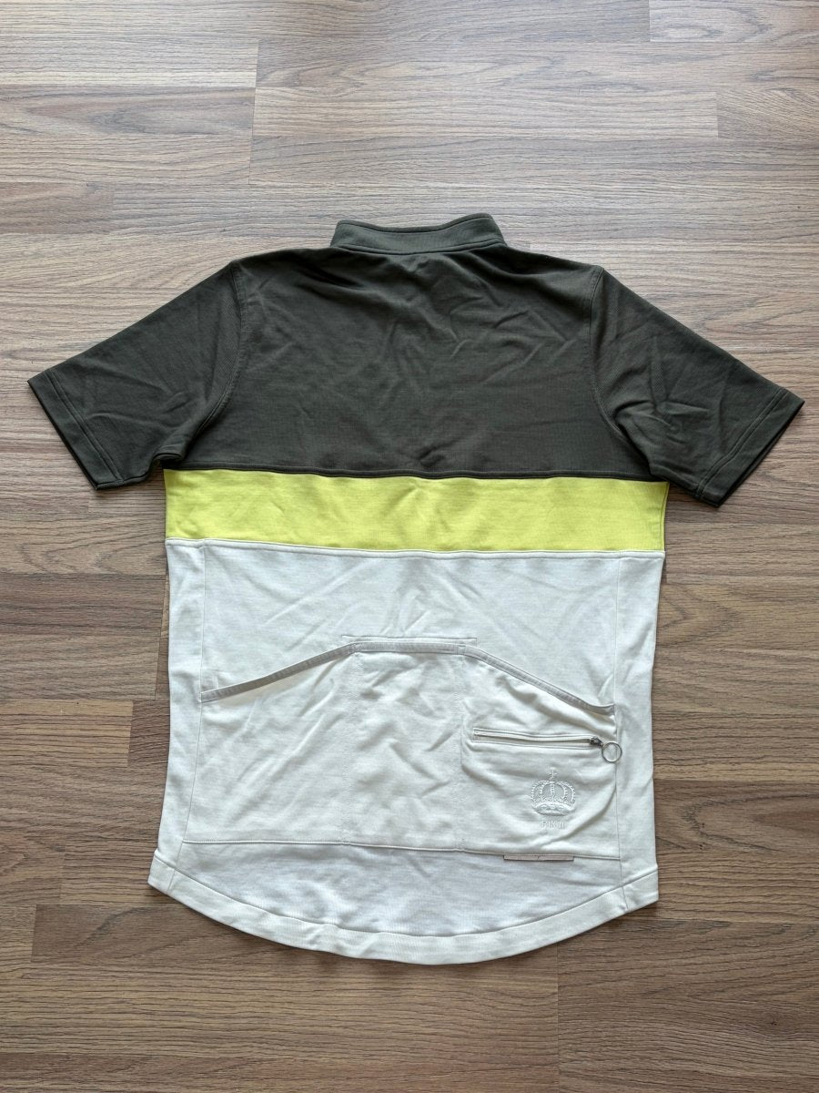 Rapha Club “Rik II” Men’s Jersey - XL - Green/Off - White - Very Good Condition - Pedalling Wears